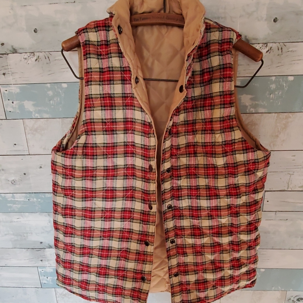 Quilted reversible Vest
